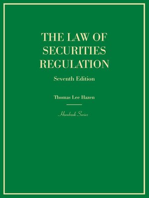 cover image of The Law of Securities Regulation